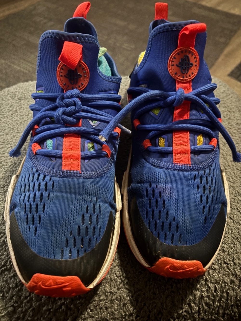 Nike Air Men’s Rare Huarache Drift BR Racer Blue size 12